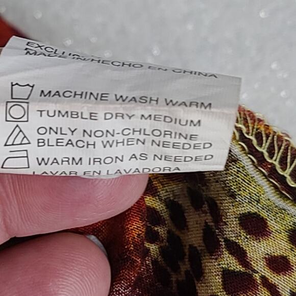 Just Love women's sundress yellow Size 1X smocked Fairy Dopamine funky hippie - Picture 10 of 10